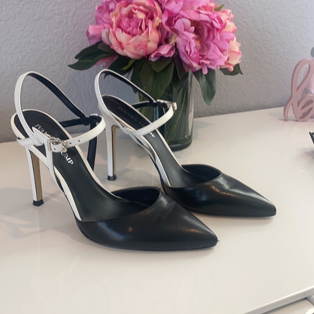 Black and White Heels